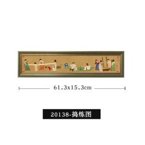 French Style Decorative Painting Bouquet of Flowers Ladies Portrait Background Wall Hanging Artwork for Study Room Decoration