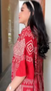 SEDRES ETNIK TERBARU KOMBINASI POLOS LEHER SERUT TERBARU VIRAL KEKINIAN