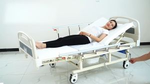 พร้อมส่ง1-2วัน เตียงผู้ป่วย เตียงพยาบาล เตียงคนไข้ มือหมุน3ไกร์ ปรับตะแคงซ้าย/ขวาได้ พร้อมของแถม ที่นอนผู้ป่วยติดเตียง เตียงคนไข้ 3 ข้าง - Lazada