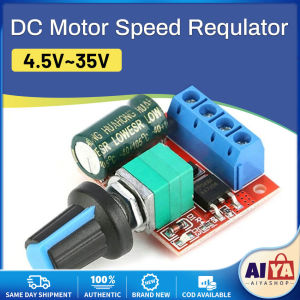 ★Same Day Shipping★ DC 4.5V-35V 5A 90W PWM Motor Speed Controller Low Voltage Motor Speed Controller PWM Adjustable Drive Module LZC-PWM-Controller-Module