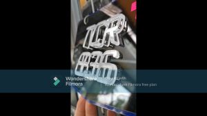 Motor Curve Crystal Curve White Mahjong motor number plate set Motor DUO COLOUR LAYER Std Black No Plate 5x7 Universal Size