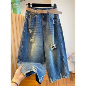 Quần Jeans Đùi Cao Ôm Body Phong Cách Đã Qua Sử Dụng