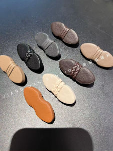 กระดุมหนัง PU ปักมือ ฤดูใบไม้ร่วง/ฤดูหนาว เสื้อโค้ทขนสัตว์ เสื้อสูท กระดุมตกแต่ง กระดุมเสื้อสูท กระดุมเสื้อสูท