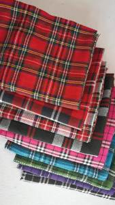 1-3 Yard Medium Thick Classic and Stylish Scottish Checks Polyester Cotton Fabric for Sewing Ladies SkirtTartan Designer Fabric