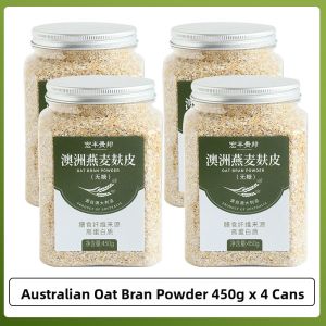 Original Flavor Oats Bran No Added Sugar Instant Meal High Fiber Nutrition Satiety Substitute Cereal Grain Hot Beverage