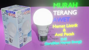 LMSEVO ( LUMENS EVO ) 9W Lampu LED 9 Watt PUTIH TERANG MURAH ECER GROSIR