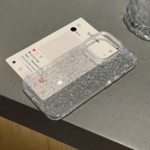 Luxury Bling Glitter Sequin Armor Phone Case for iPhone 17 Air 16 15 14 Plus 13 12 11 Pro Max Shockproof Bumper Hard Back Cover