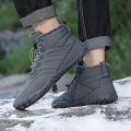 Snow BOOTS กันน้ําผู้ชายฤดูหนาวรองเท้า Barefoot ข้อเท้ารองเท้า 36-46 คู่รองเท้าเดินป่ากลางแจ้งรองเท้า WARM Plush รองเท้า. 