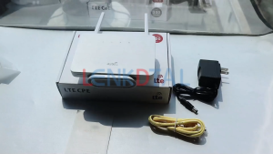 H106 4G LTE CPE WiFi Router 300Mbps with SIM Card Slot and External Antennas