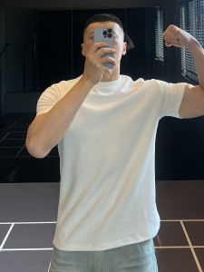Thermal Fitted Sleeve Fitness T-Shirt 300G