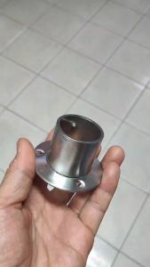 (ราคา/อัน) ตัวรับราว แป้นยึดราว สแตนเลส แบบกลม