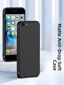 Henyou | Matte Silicone Phone Case For Apple 6 iPhone 6s Plus Full Lens Coverage Anti Slip Soft Shell Men Women New Model Protective Cover