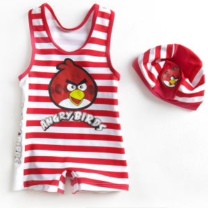 Quick Dry Childrens One Piece Swimsuit Naval Sailor Suit for Infants And Toddlers Boys Thermal Swimming Suit Polyester Nylon Blend