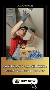 Paku GRC Original 1 Inch: Paku GRC Berkualitas Tinggi untuk Papan Kalsiboard