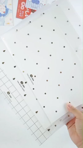 e-file แฟ้มซอง แฟ้มซองกระดุม ขนาด A4 คละลาย รุ่น 19A