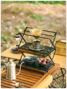 NatureHike | Folding Portable Diningware Organizer Rack