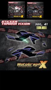 Sticker Striping Variasi & Sticker Murah Vixion NVL New