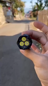 Senter Mini Flashlight 3Led-5Mode-Senter Mini Terang Serbaguna Magnet Pocket Clip USB Charging