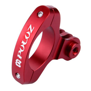 PULUZ Bike Handlebar Adapter Aluminum Mount For GoPro MISSION 1/1 Pro/Hero13 12 11 10 9 8 Black/DJI Osmo Action & Action Cameras