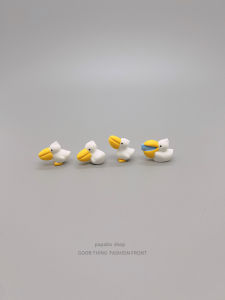 Đồ Trang Trí Nhỏ Dễ Thương Q Phiên Bản Cụm Chim Garuda Miệng Lớn Trang Trí Máy Tính Để Bàn Đồ Trang Trí Văn Phòng Phong Cách Nhật Bản