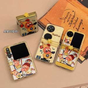 เคสโทรศัพท์แบบพับได้ลายการ์ตูน Star Man สำหรับ Huawei PuraX Xiaomi Mixflip2 Honor MagicVFlip2 Novaflip Huawei Pocket2 N3flip