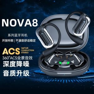 Original Nova8 pro Bluetooth Wireless Earphones True Wireless Noise Reduction Hanging Ear Style for Mobile Phone High Quality Sound