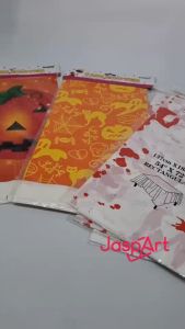 TAPLAK MEJA DEKORASI HALLOWEEN TAPLAK KAIN MEJA MOTIF HALLOWEEN