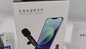 2 in 1 K8/K9 Mini Wireless Lavalier Microphone Portable Audio Video Recording Mic For IOS Android Type C Live Vlog