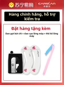 CARSLAN | Chì Kẻ Mày Chống Thấm Nước Lâu Trôi Không Thấm Mồ Hôi Đầu Siêu Mịn 3867 Chì Kẻ Mày Tự Làm Cho Người Mới Bắt Đầu