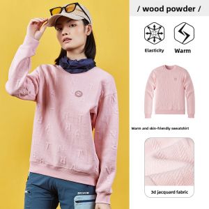 Jeep | Jeep Outdoor Round Neck Hoodie Couple Style Thermal Cotton Polyester Blend Mens Warm Inner Wear Long Sleeve Casual Sweatshirt