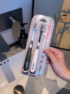 Young Elf | Stain Removal Toothbrush for Men Medium Hard Bristles