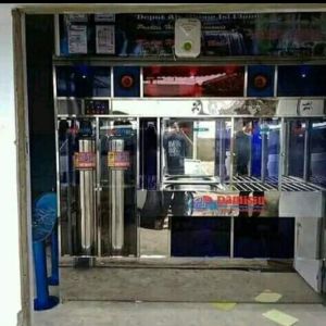 depot isi ulang air minum stainless