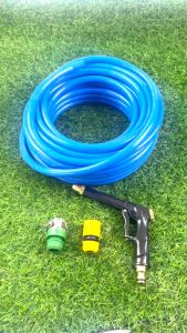 สายยางรดน้ำ 4หุน สีฟ้า PVC A+++ รดน้ำต้นไม้ ล้างรถ ล้างพื้นบ้าน ล้างฟื้นฟู ใช้งานอเนกประสงค์ ทนทาน ยืดหยุ่น