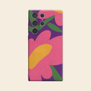 Bold Floral Luxury Fashion Full Lens Protective Case for Samsung Galaxy S26 S25 S24 A56 A36 Plus Ultra