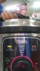 หม้อแรงดันไฟฟ้า ความจุ 5 ลิตร OTTO รุ่น PC-225 ช่วยให้อาหารสุกเร็วขึ้น ทั้งนึ่ง ต้ม ตุ๋น ปรุงซุป และทำสตูว์ #ร้านมาร์ยอง