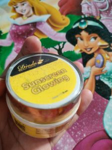 SUNSCREEN DINDA  | DINDA SUNSCREEN GLOWING BPOM