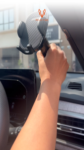 Rojo Fox mobile phone holder car dashboard phone holder car dashboard holder RF-C02 | 360 ° rotation | strong suction cup + triangle lock | anti-shock | universal HP | dashboard/car/truck windshield