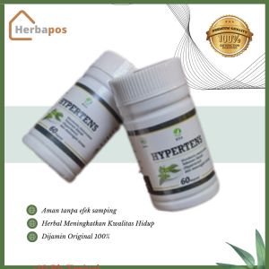 EZA Herba Natural Hypertens 60 kp |efektif menurunkan tensi | hyperten eza original