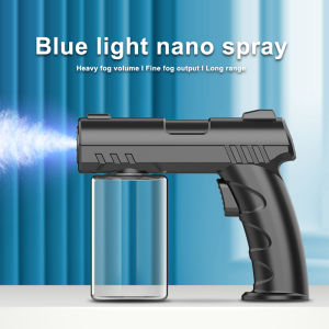 280ML Wireless Electric Blue Light Steam Spray Fogging Disinfection Sprayer Gun Atomization Sanitizer Machine For Home Garden
