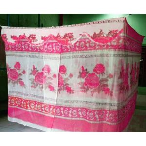RIFAH-STORE kelambu kotak jumbo motif bunga ukuran 200x200 /kelambu jumbo murah nyaman