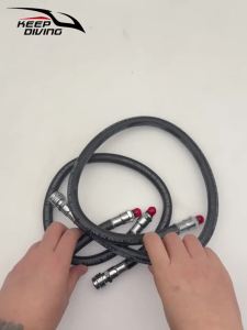 KEEP DIVING | 1Pcs Multiple Specifications Diving Regulator BCD Low Pressure Hose Buoyancy Control Device Tube Rubber Hose Diving Accessory