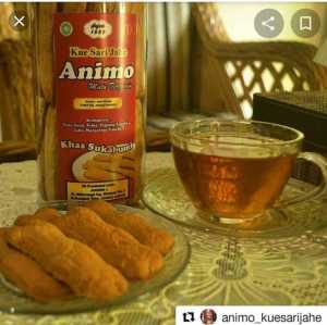 kue sari jahe Animo ( kemasan dus )