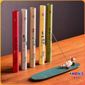 Amoki Incense Stick Sandalwood Incense Fragrance Sleepwell Relaxation Wormwood Home Aromatherapy