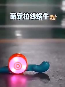 Siput Snail Pull along toy string crawl cartoon snail car baby early education for children mainan kereta kartun tali