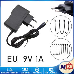 Sound Effects Power Adapter Solid Guitar 9V DC 1A Guitar Pedal Power Supply Adapter Electric Guitar 3/8 In 1