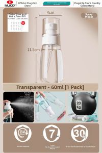 IMLUCKY | Ultra-fine Mist Nano Spray Bottle Travel-friendly Pressurized Cosmetic Hydrating Liquid Dispenser