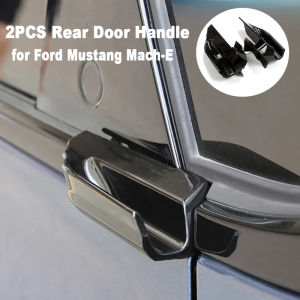 2PCS Rear Door Handle for Ford Mustang Mach-E Protective Cover Sticker Convenient Decorative Original Modification Accessories