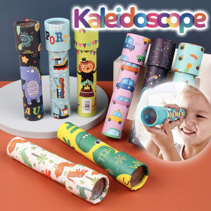 Childrens Kaleidoscope Toys Rotating with magic flower tube gifts Kids Educational Toy