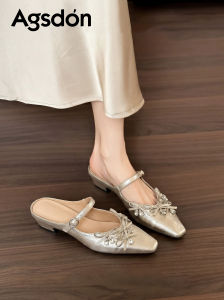 Agsdon | Elevated Mule Slippers Women