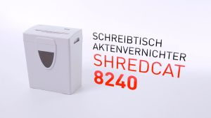 IDEAL Shredcat 8250 CC Paper Shredder (Cross Cut) - 10 sheets 20 Litres (Mesin Penghancur Kertas) 8250C 8250CC Mesin Penghancur Kertas Mesin Perincih